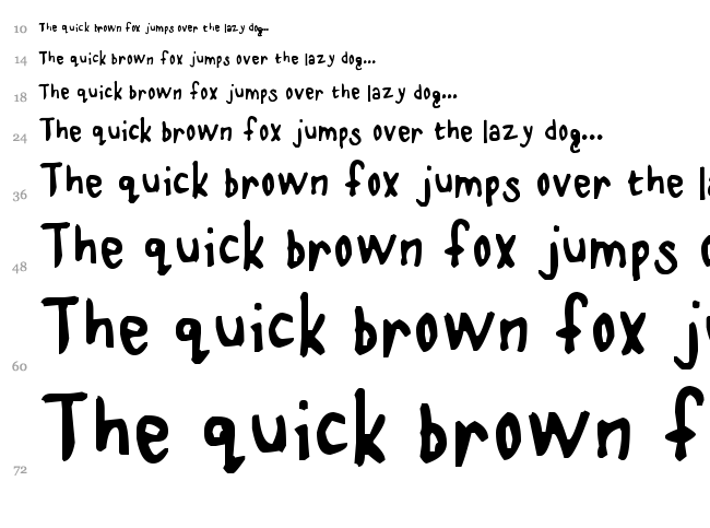 Karz 001 font waterfall